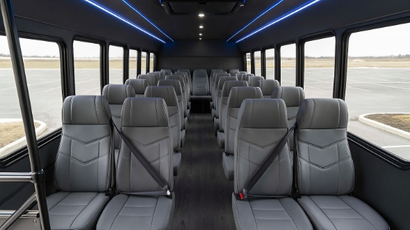 hilo 18 passenger minibus inside