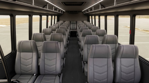 hilo 28 passenger minibus inside