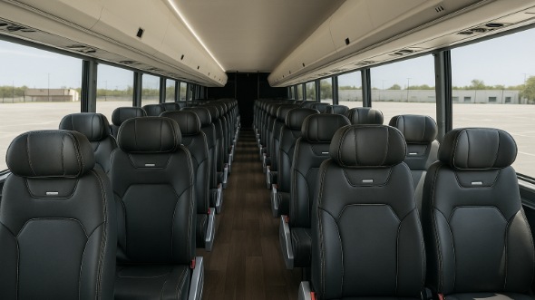 hilo 30 passenger minibus inside