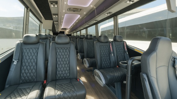 hilo 35 passenger minibus inside