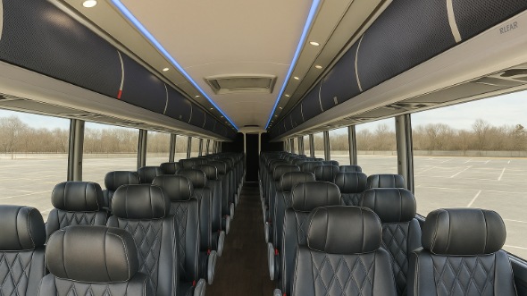 hilo 54 passenger charter bus rental