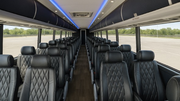 hilo 55 passenger charter bus rental