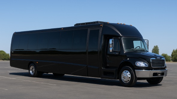 Exterior of Charter Bus Company Hilo's Party Bus in Hilo