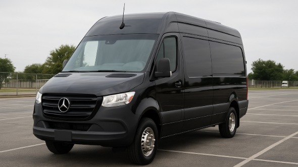 Exterior of Charter Bus Company Hilo's Sprinter Van Rental With Driver in Hilo